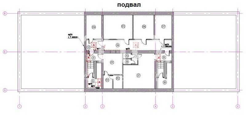 Планировка офиса 859 м², 1 этаж, Административное здание «г Москва, Маршала Новикова ул., 17»
